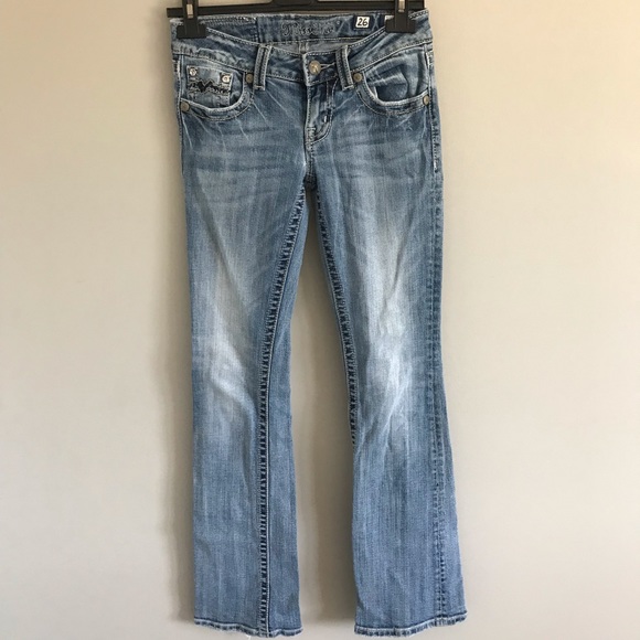 Miss me Women Jeans Size 26 Blue - Picture 1 of 5